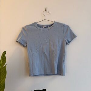 Sunday Best Sky Blue Baby Tee